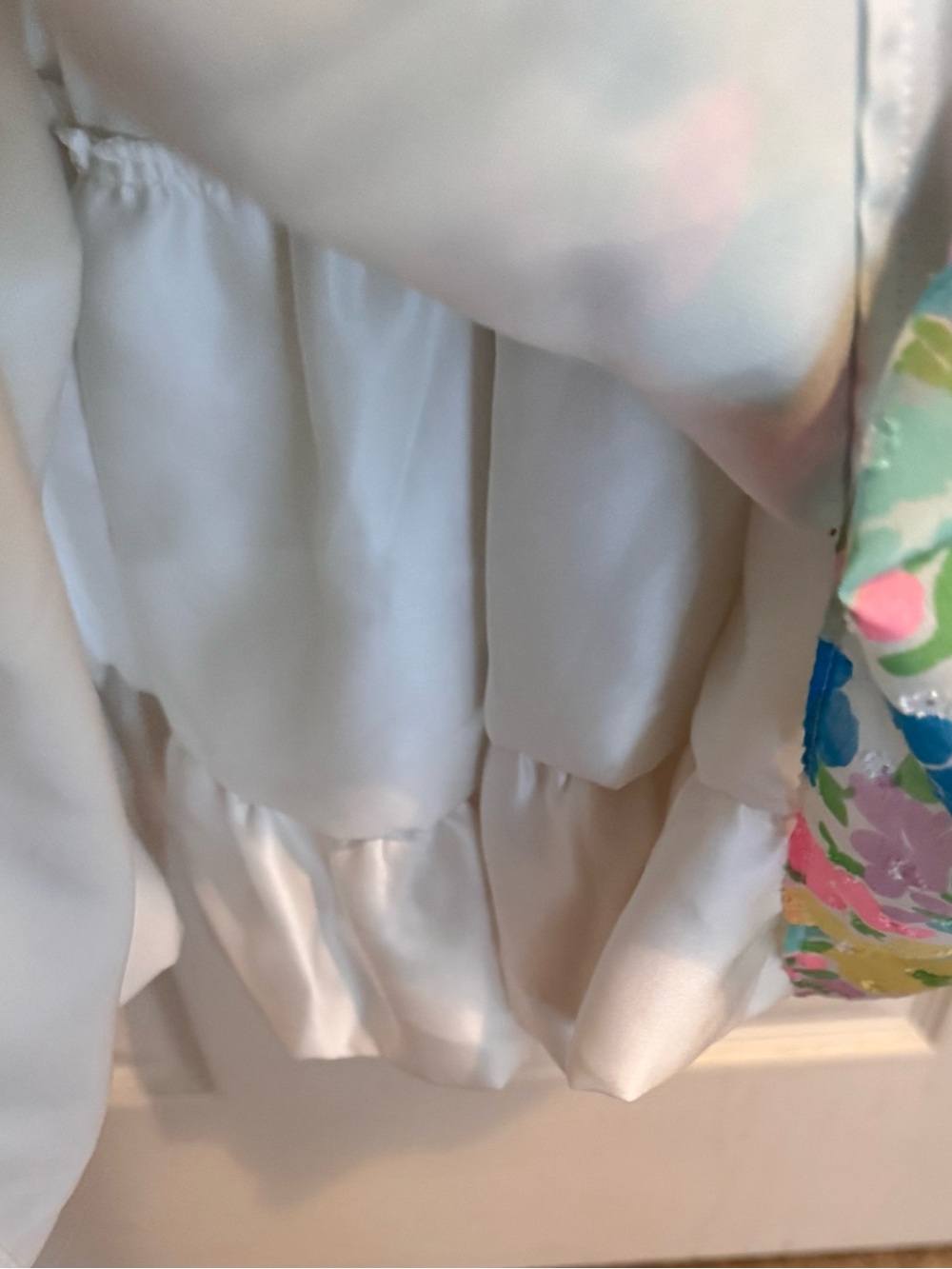 Lilly Pulitzer Pastel Floral Tank Dress in Blue, Pink, Yellow & Mint - Picture 4 of 5